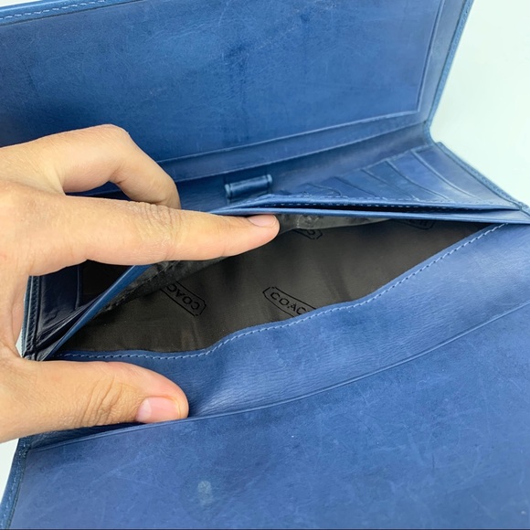 Vintage Coach Leather Wallet - Picture 8 of 8